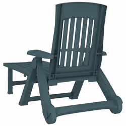VidaXL 364697 chaise d'extérieur Linge Siège rembourré Polypropylène (PP) Vert - Vue supplémentaire 5