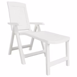 VidaXL 364705, Terrace, Siège rembourré, Plastique, Blanc, 100 kg, 42 cm
