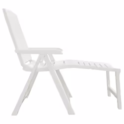 VidaXL 364705 chaise d'extérieur Terrace Siège rembourré Plastique Blanc - Vue supplémentaire 4