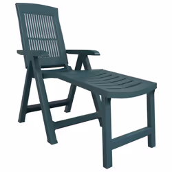 VidaXL 364706, Terrace, Siège rembourré, Plastique, Vert, 100 kg, 42 cm
