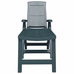 VidaXL 364706 chaise d'extérieur Terrace Siège rembourré Plastique Vert