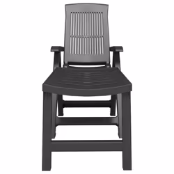 VidaXL 364707 chaise d'extérieur Terrace Siège rembourré Plastique Anthracite - Vue supplémentaire 3