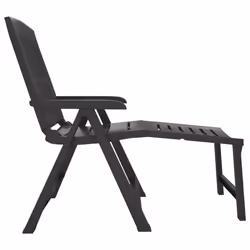 VidaXL 364707 chaise d'extérieur Terrace Siège rembourré Plastique Anthracite - Vue supplémentaire 4