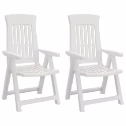 VidaXL 364710, Terrace, Polypropylène (PP), Blanc, 110 kg, 45 cm, 49 cm