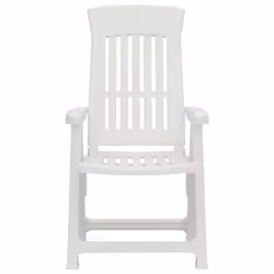 VidaXL 364710 chaise d'extérieur Terrace Polypropylène (PP) Blanc - Vue supplémentaire 4