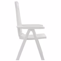 VidaXL 364710 chaise d'extérieur Terrace Polypropylène (PP) Blanc - Vue supplémentaire 5