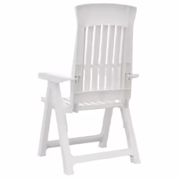 VidaXL 364710 chaise d'extérieur Terrace Polypropylène (PP) Blanc - Vue supplémentaire 6