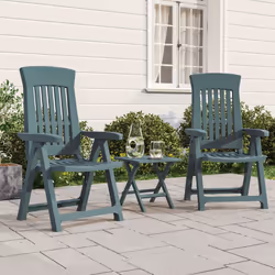 VidaXL 364711 chaise d'extérieur Terrace Polypropylène (PP) Vert