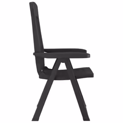VidaXL 364712 chaise d'extérieur Terrace Polypropylène (PP) Anthracite - Vue supplémentaire 5