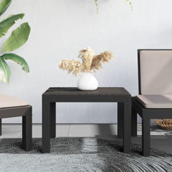 Vidaxl - Table de jardin anthracite 59x47x40 cm pp