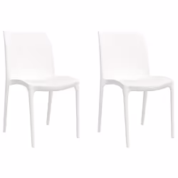 VidaXL 364734, Terrace, Polypropylène (PP), Blanc, 110 kg, 460 mm, 500 mm