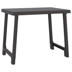 VidaXL 364735 table de jardin Anthracite