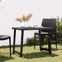 VidaXL 364735 table de jardin Anthracite