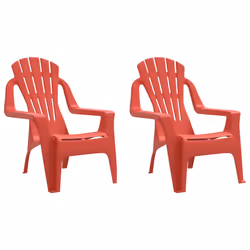 VidaXL 364738, Terrace, Polypropylène (PP), Rouge, 340 mm, 370 mm, 440 mm