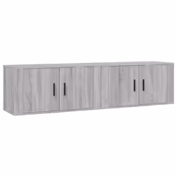 VidaXL 3188356, Gris, Bois, Bois, 800 mm, 345 mm, 400 mm