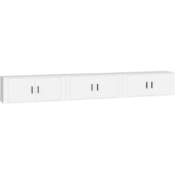 Meubles TV muraux 3 pcs blanc 100x34,5x40 cm vidaXL