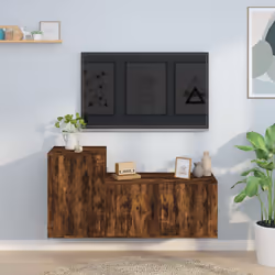 VidaXL 3188467 Support TV et centre de divertissement