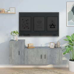 VIDAXL Ensemble meubles TV 2pcs
