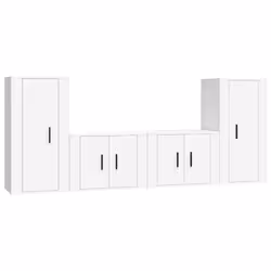 VidaXL 3188550, Blanc, Bois, Bois, 400 mm, 345 mm, 800 mm
