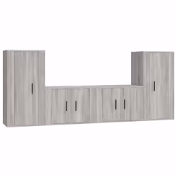 VidaXL 3188556, Gris, Bois, Bois, 400 mm, 340 mm, 800 mm