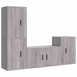VidaXL 3188612, Gris, Bois, Bois, 800 mm, 345 mm, 400 mm