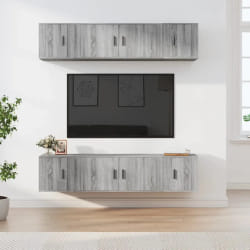VIDAXL Ensemble de meubles TV - Bois d'ingénierie