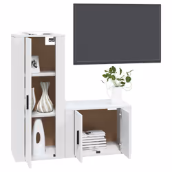 VidaXL 3188718 Support TV et centre de divertissement