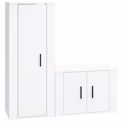 VidaXL 3188720, Blanc, Bois, Bois, 400 mm, 345 mm, 1000 mm