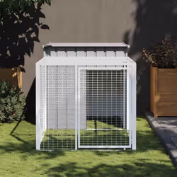 Ce poulailler avec cour est un choix parfait pour vos poulets, poules et autres petits animaux et les maintient à l'aise. Uti ...