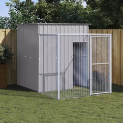 Ce poulailler avec cour est un choix parfait pour vos poulets, poules et autres petits animaux et les maintient à l'aise. Uti ...