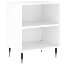 VidaXL 826768 Table de nuit et table de chevet Blanc