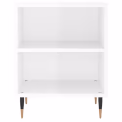 VidaXL 826768 Table de nuit et table de chevet Blanc - Vue supplémentaire 4