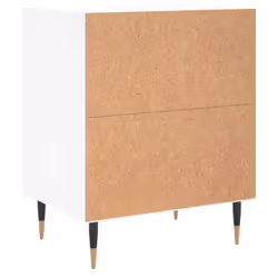 VidaXL 826768 Table de nuit et table de chevet Blanc - Vue supplémentaire 6