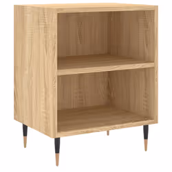 VidaXL 826771 Table de nuit et table de chevet Chêne - Vue supplémentaire 4