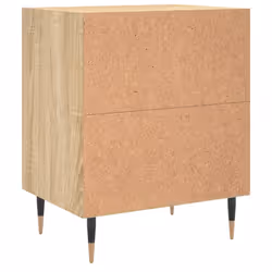 VidaXL 826771 Table de nuit et table de chevet Chêne - Vue supplémentaire 7