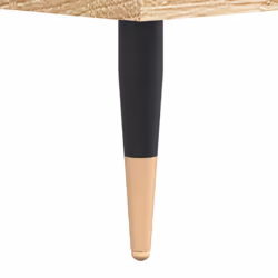 VidaXL 826771 Table de nuit et table de chevet Chêne - Vue supplémentaire 8
