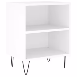VidaXL 826781 Table de nuit et table de chevet Blanc - Vue supplémentaire 4