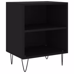 VidaXL 826783 Table de nuit et table de chevet Noir - Vue supplémentaire 4