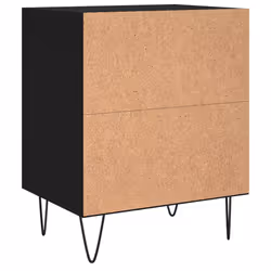 VidaXL 826783 Table de nuit et table de chevet Noir - Vue supplémentaire 7