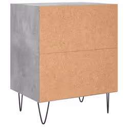 VidaXL 826789 Table de nuit et table de chevet Couleur du béton - Vue supplémentaire 7