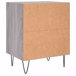 VidaXL 826793 Table de nuit et table de chevet Chêne - Vue supplémentaire 7