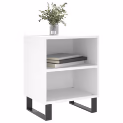 VidaXL 826796 Table de nuit et table de chevet Blanc - Vue supplémentaire 3