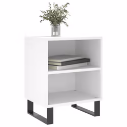 VidaXL 826797 Table de nuit et table de chevet Blanc