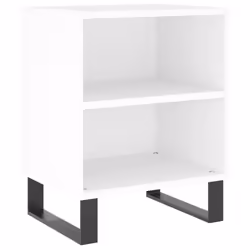 VidaXL 826797 Table de nuit et table de chevet Blanc - Vue supplémentaire 4