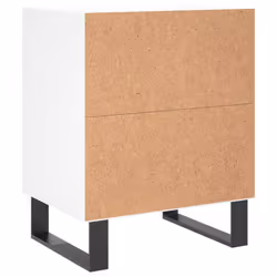 VidaXL 826797 Table de nuit et table de chevet Blanc - Vue supplémentaire 6