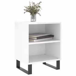 VidaXL 826801 Table de nuit et table de chevet Blanc