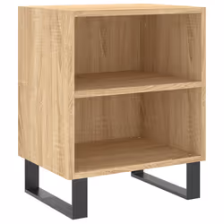 VidaXL 826803 Table de nuit et table de chevet Chêne - Vue supplémentaire 4