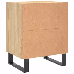 VidaXL 826803 Table de nuit et table de chevet Chêne - Vue supplémentaire 7