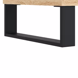 VidaXL 826803 Table de nuit et table de chevet Chêne - Vue supplémentaire 8