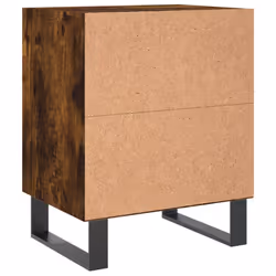 VidaXL 826807 Table de nuit et table de chevet Chêne - Vue supplémentaire 6